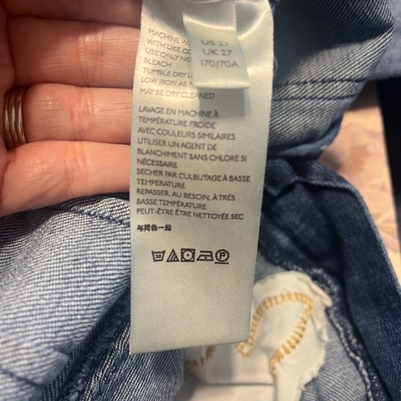 Anthropologie Pilcro and the Letterpress High Rise Bootcut Jeans Sz 27 - Picture 7 of 12